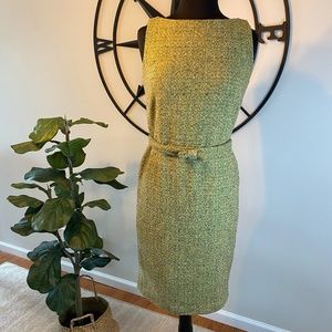 Tailor New York Green Wool Dress